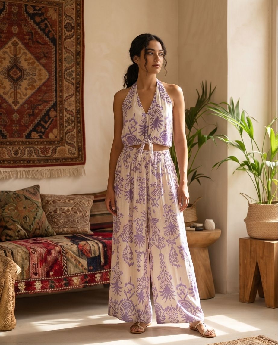 Ensemble Mauve Sacrée
