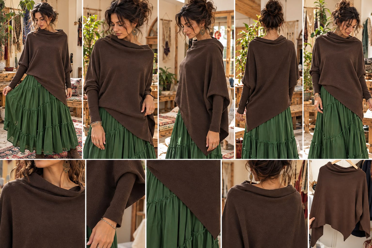 Pull Terracotta Brun