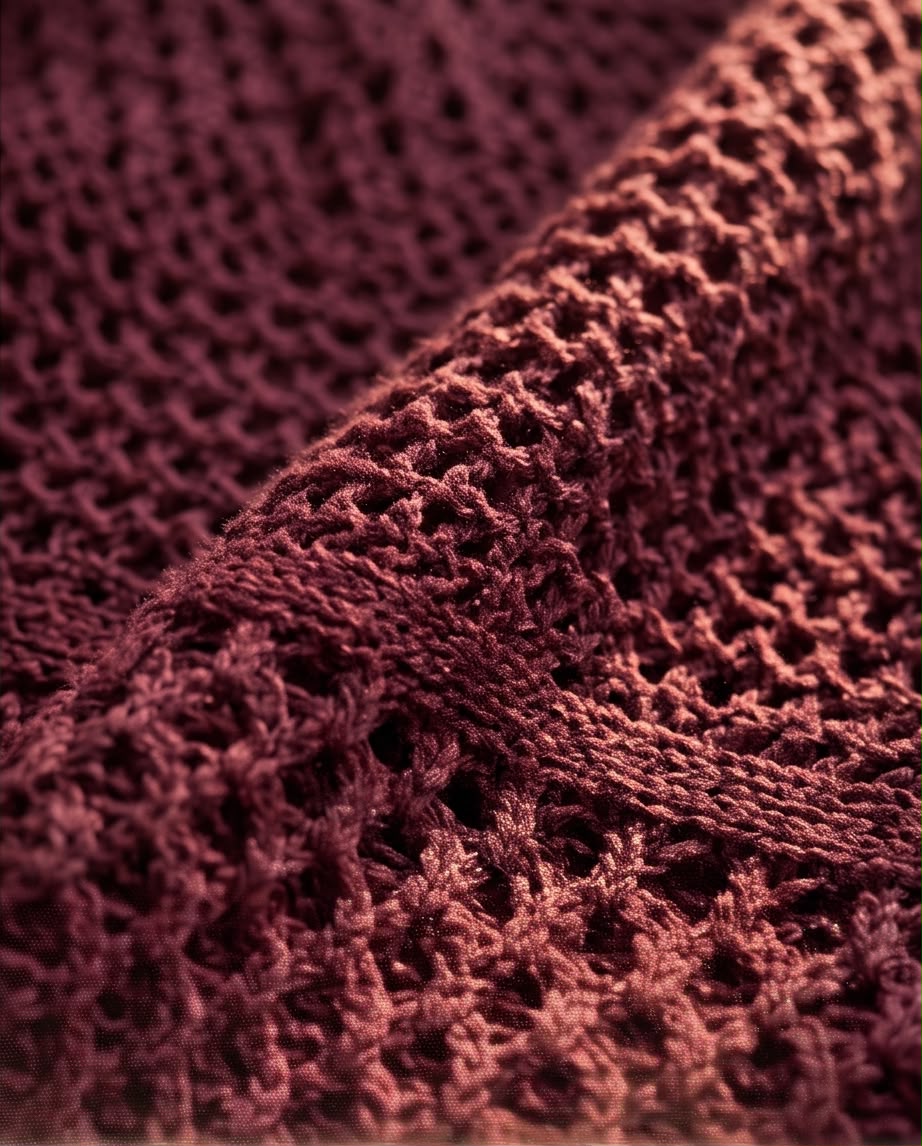 Poncho Alchimie bordeaux
