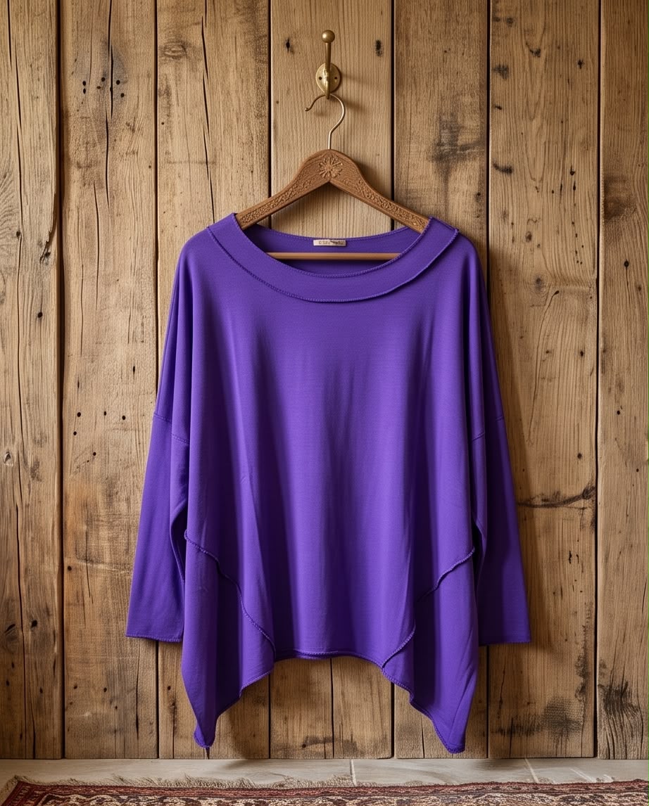 Blouse Audacieuse Mauve