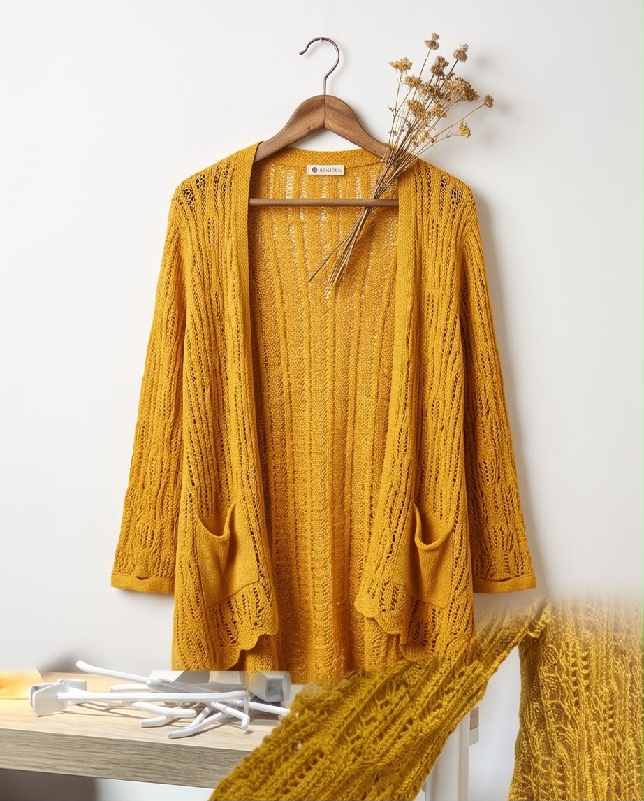 Gilet Enchantée jaune