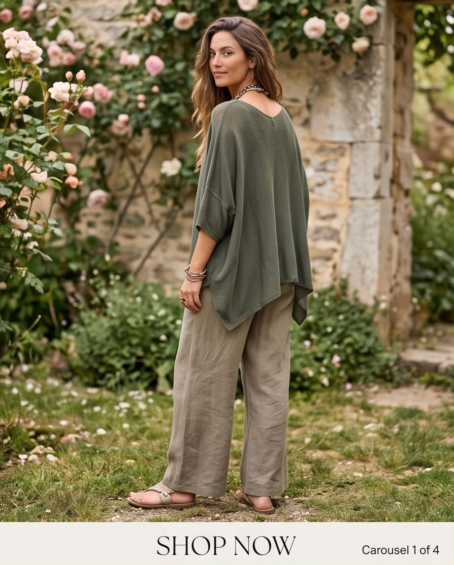 Blouse Epanouie  Kaki