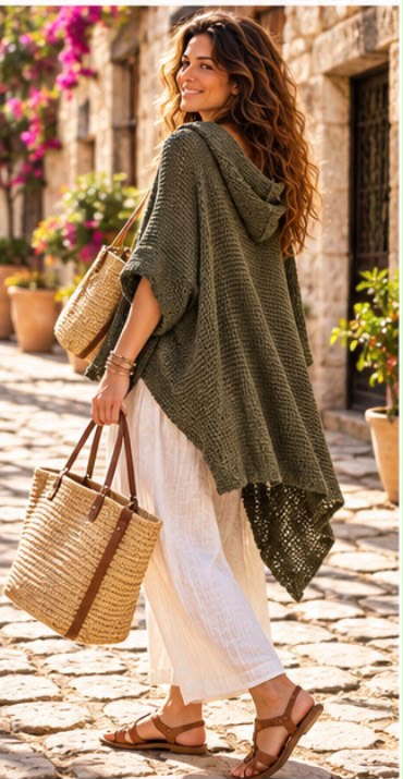 Pull Courageuse kaki