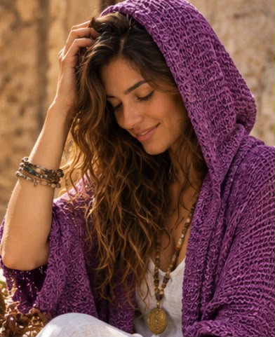 Pull Courageuse Mauve