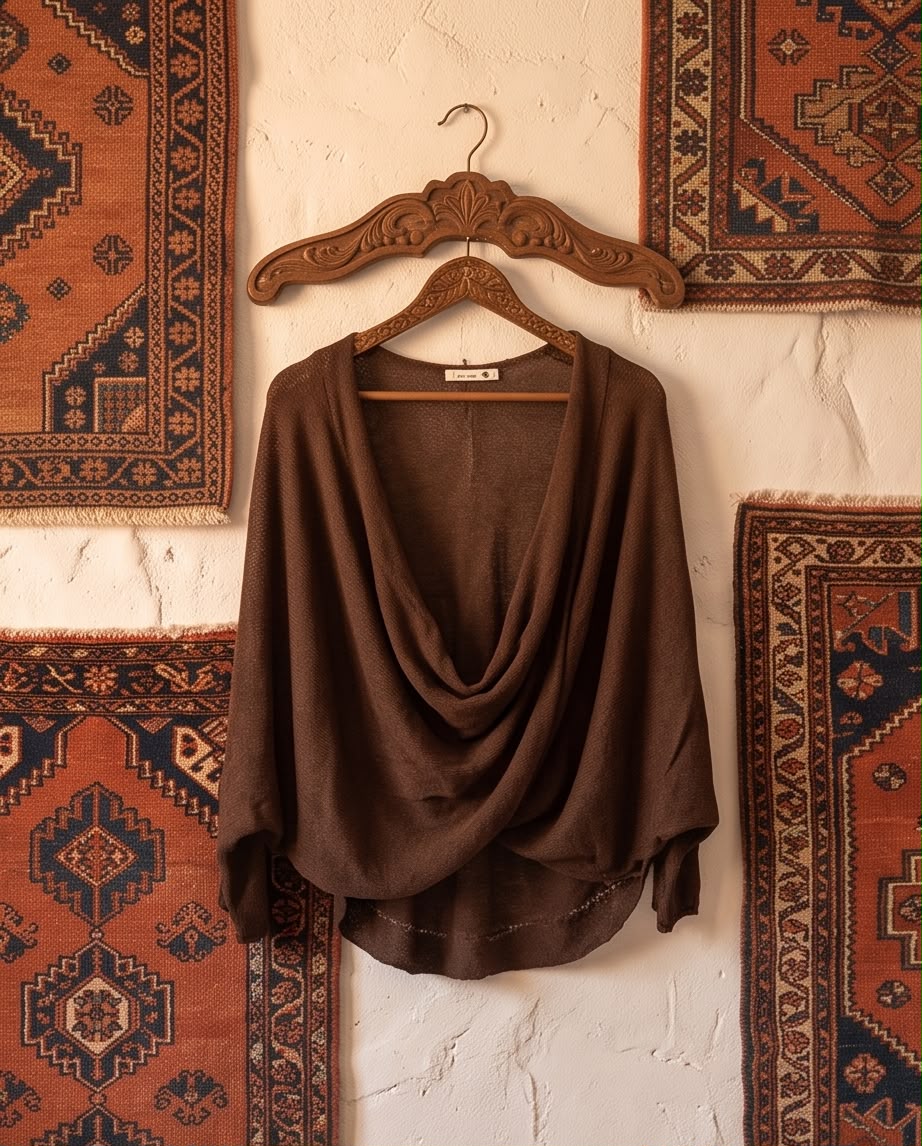 Pull Bienveillant Brun