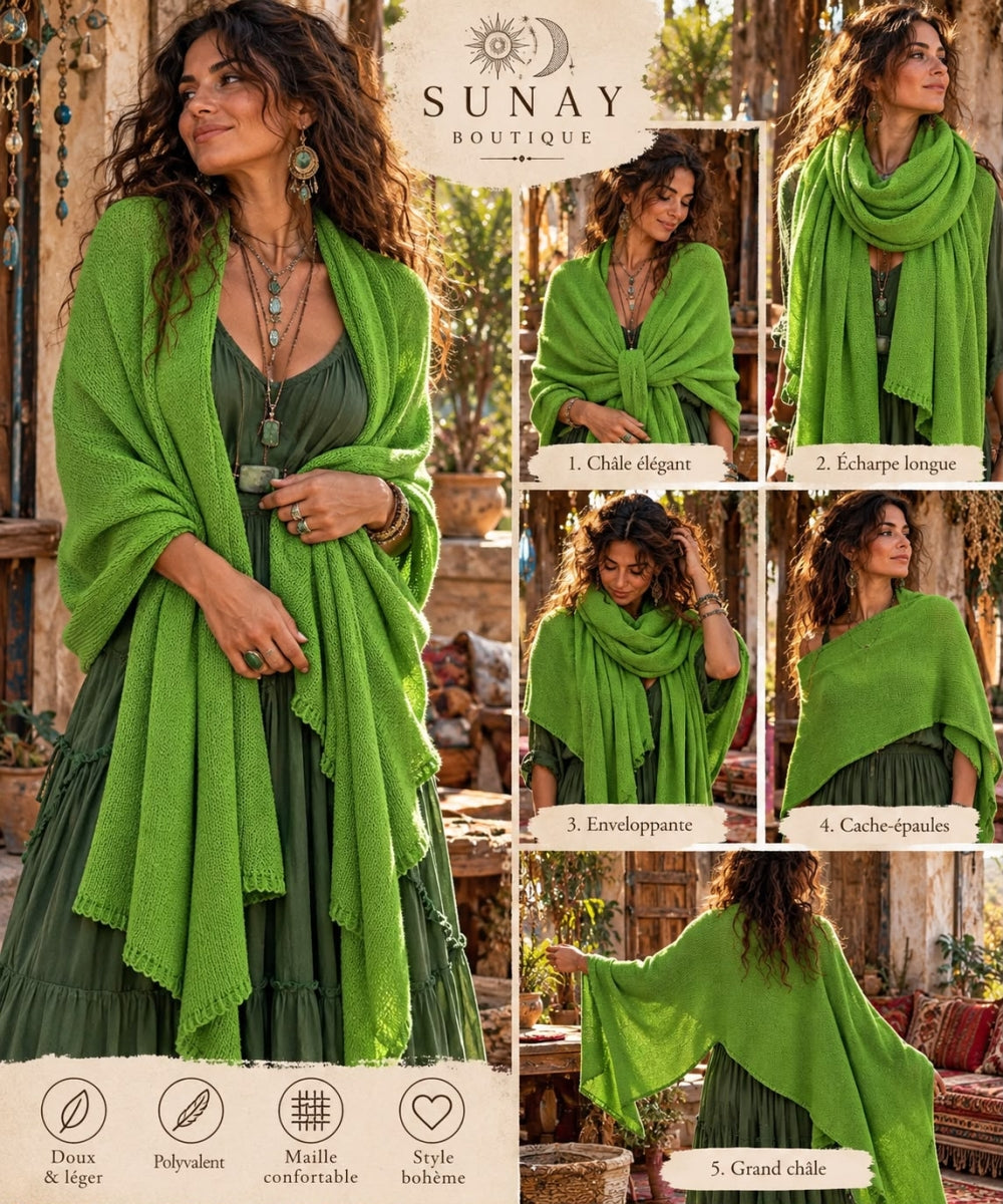 Tricot Chale Vert