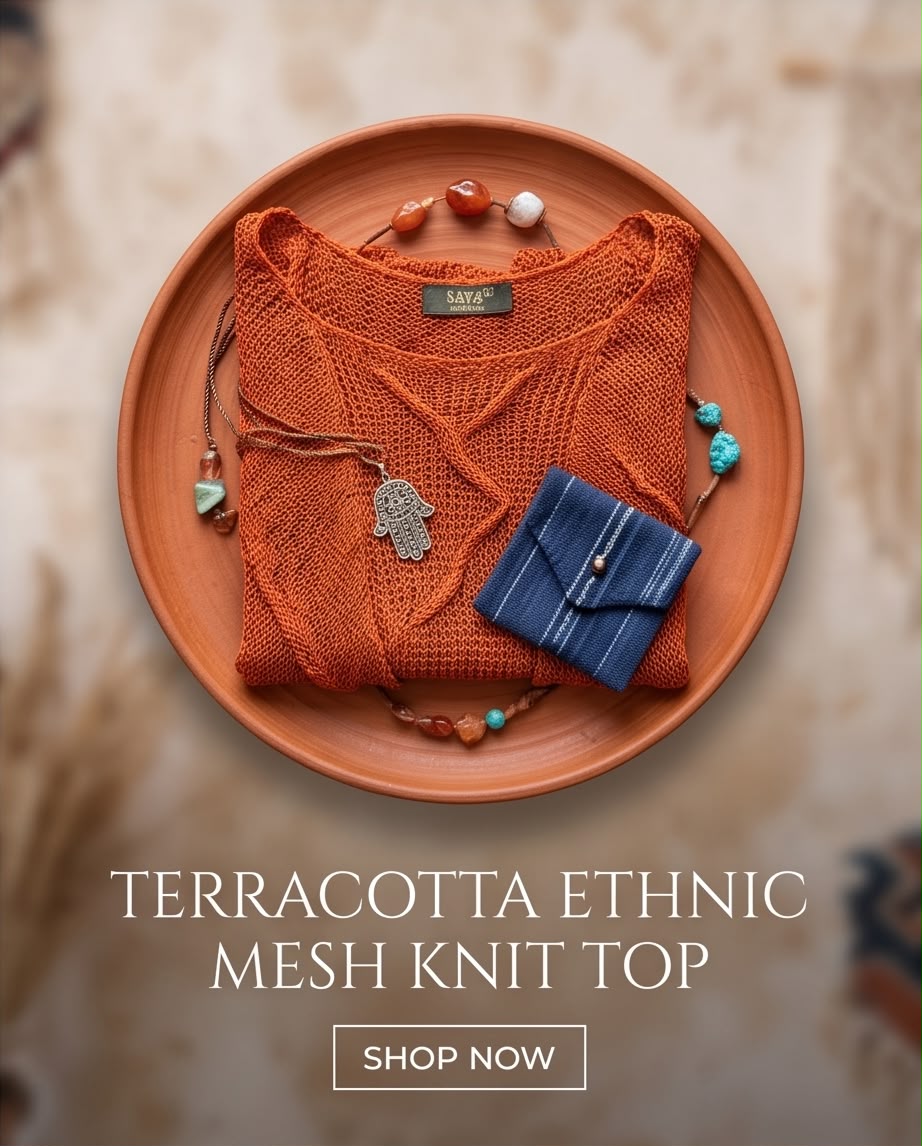 Pull rayonnant tricot Orange
