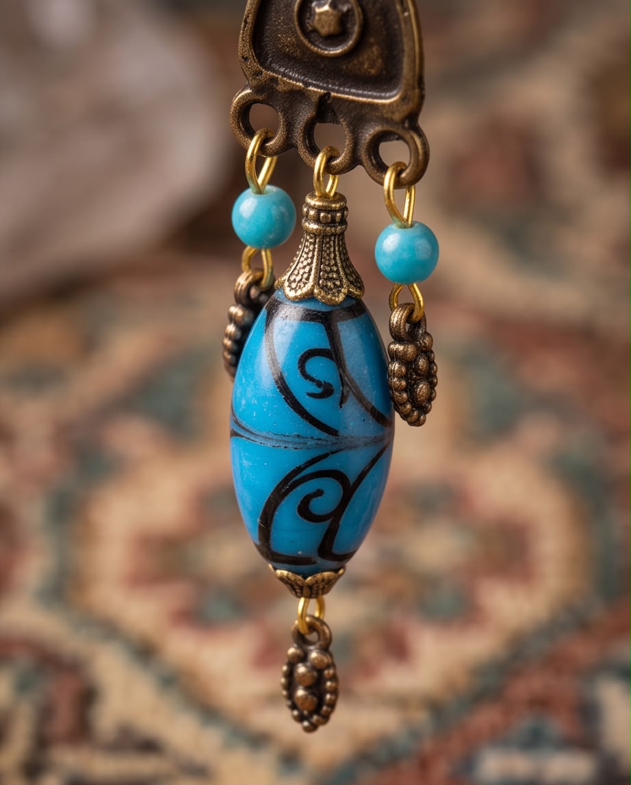 Boucle d'oreille L’Âme Tribale
