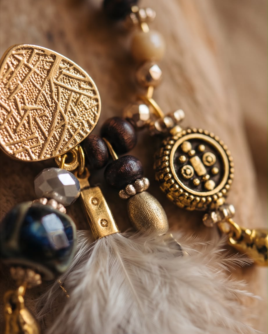 Boucle d'oreille Les Ailes de Gaïa