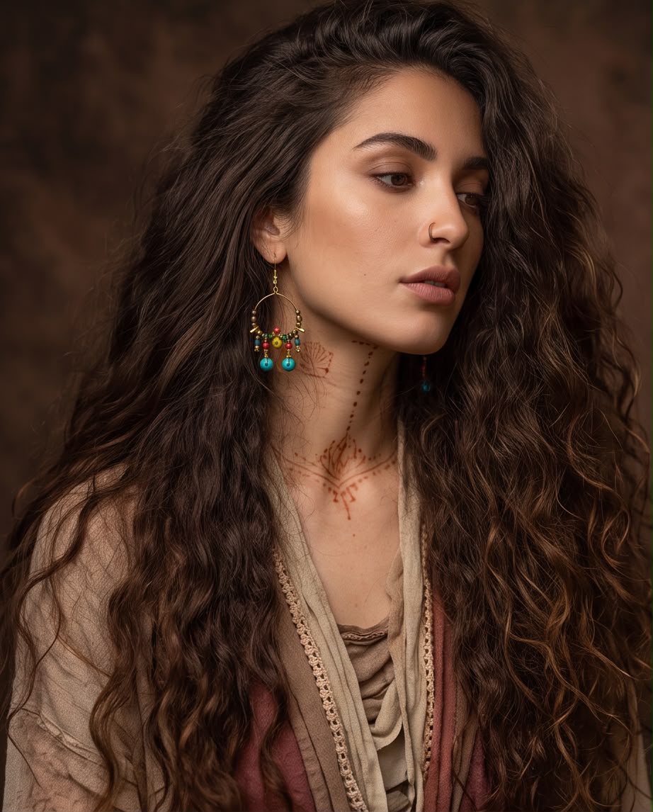 Boucle d'oreille Les Graines de Bonheur