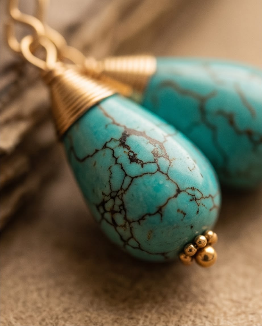 Boucle d'oreille Les Gouttes du Bonheur
