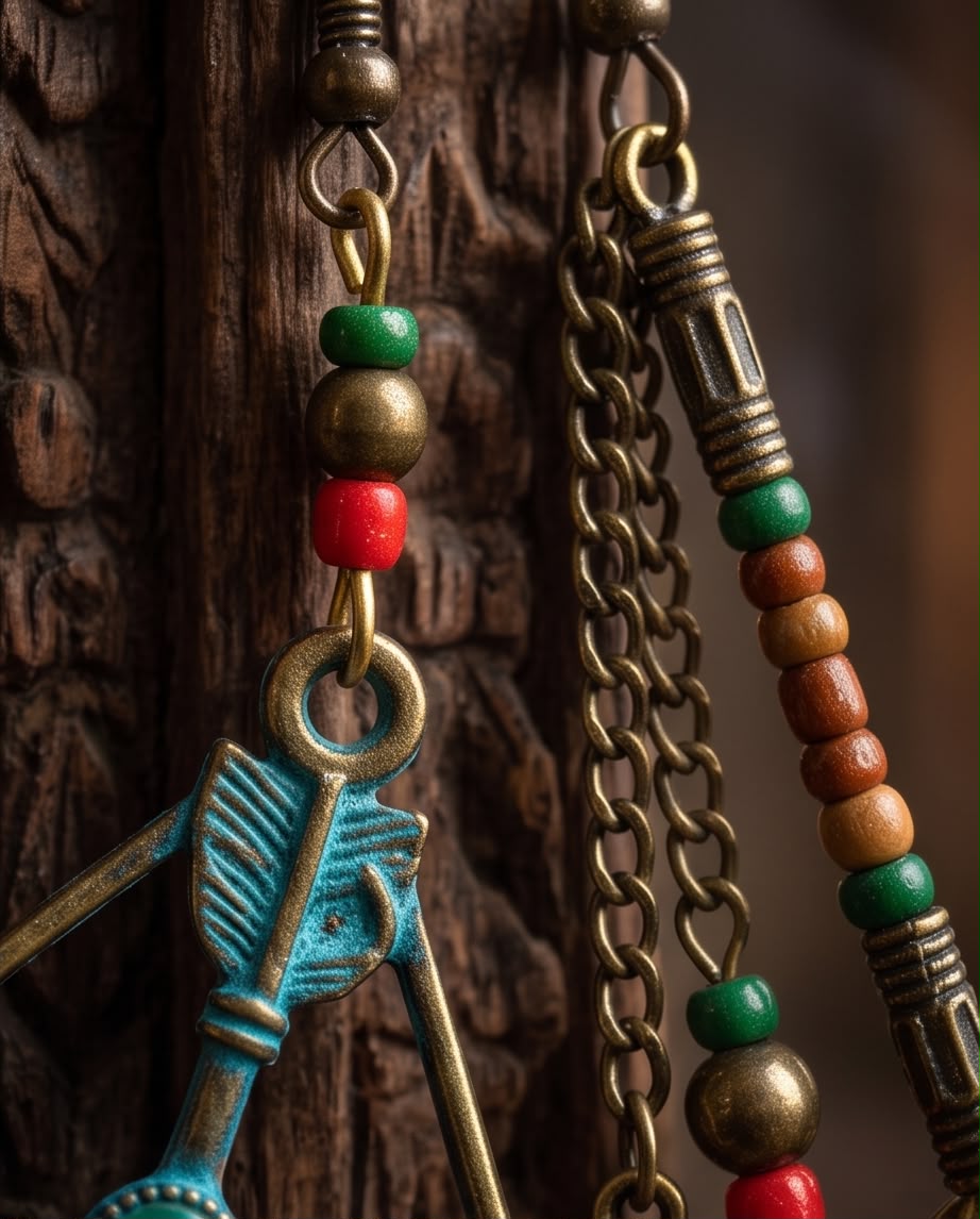 Boucle d'oreille Les Flèches d’Artémis