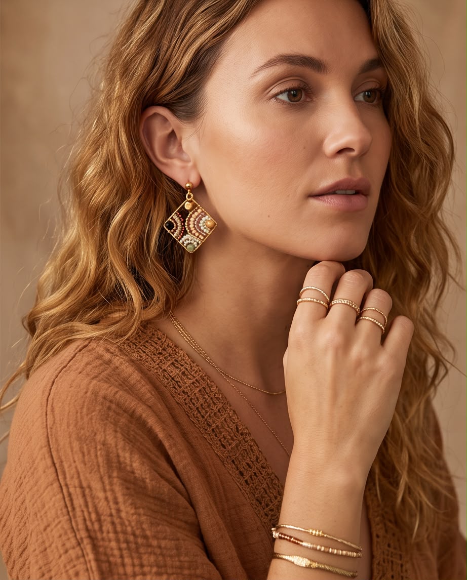 Boucle d'oreille Le Passage Secret