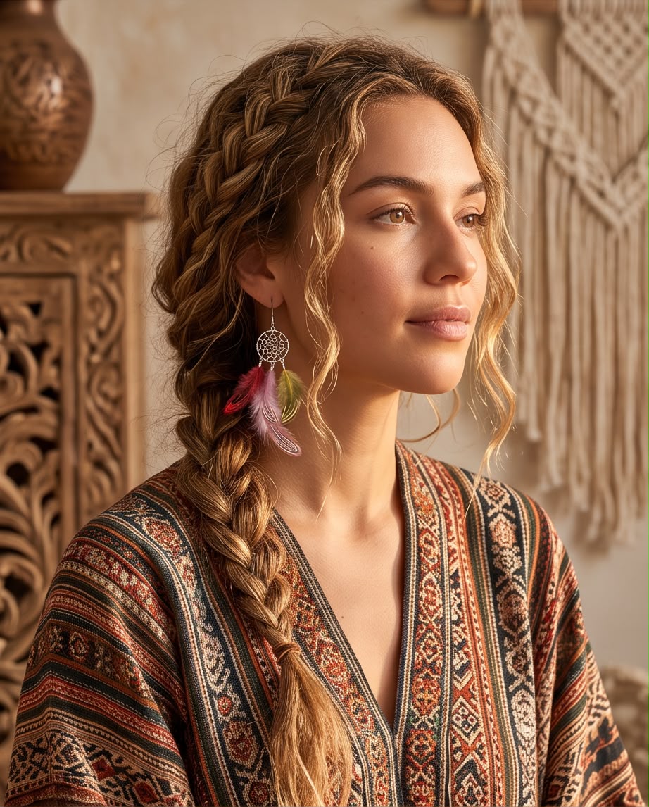 Boucle d'oreille Les Ailes du Possible