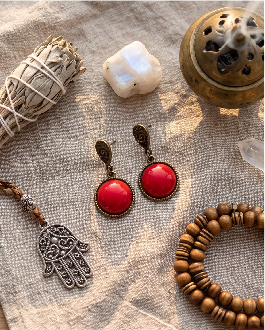 Boucle d'oreille L’Art-Piaule