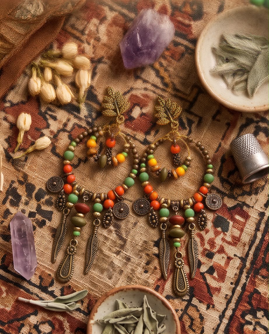 Boucle d'oreille Le Chant de la Terre