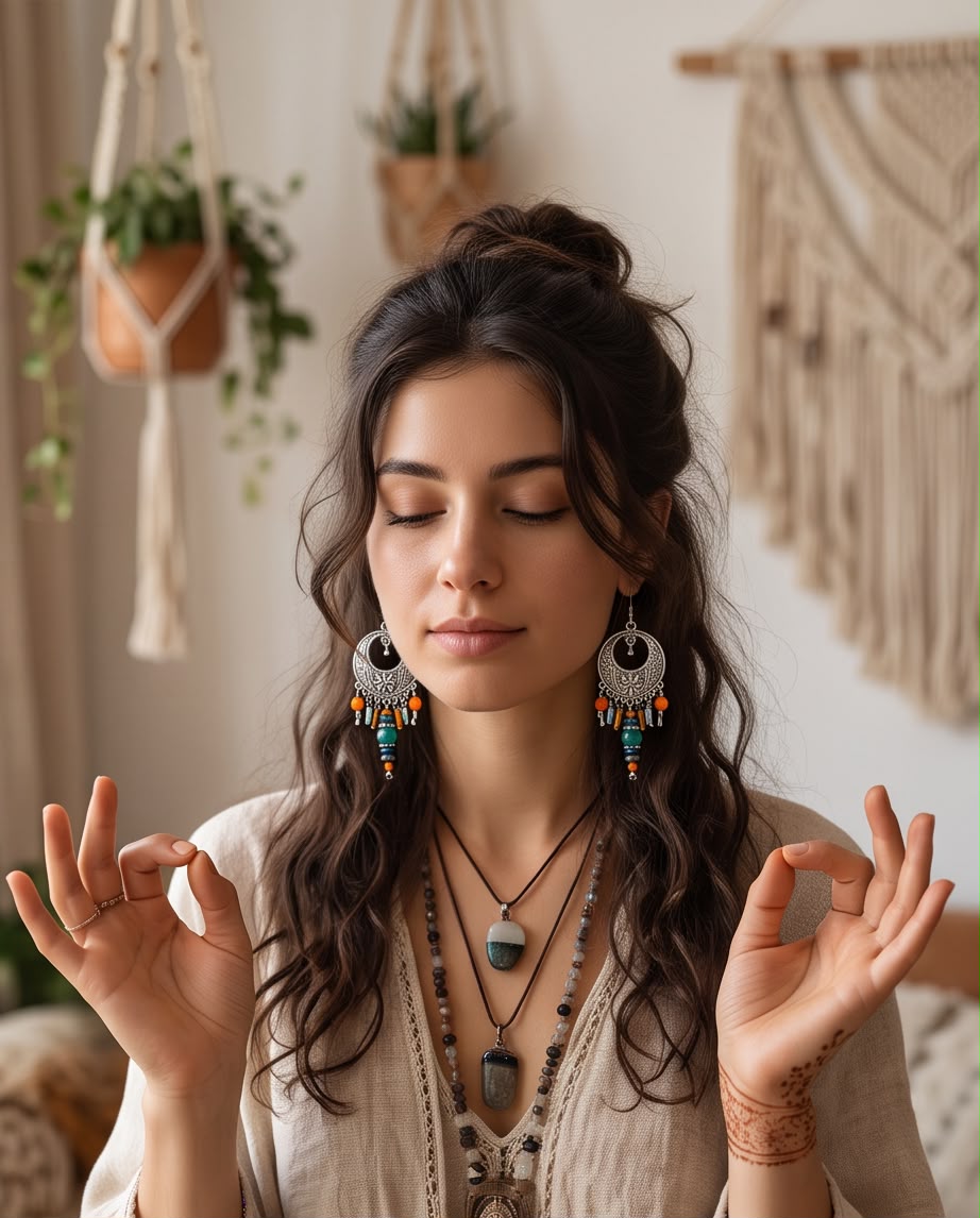 Boucle d'oreille Le Trésor d’Inanna