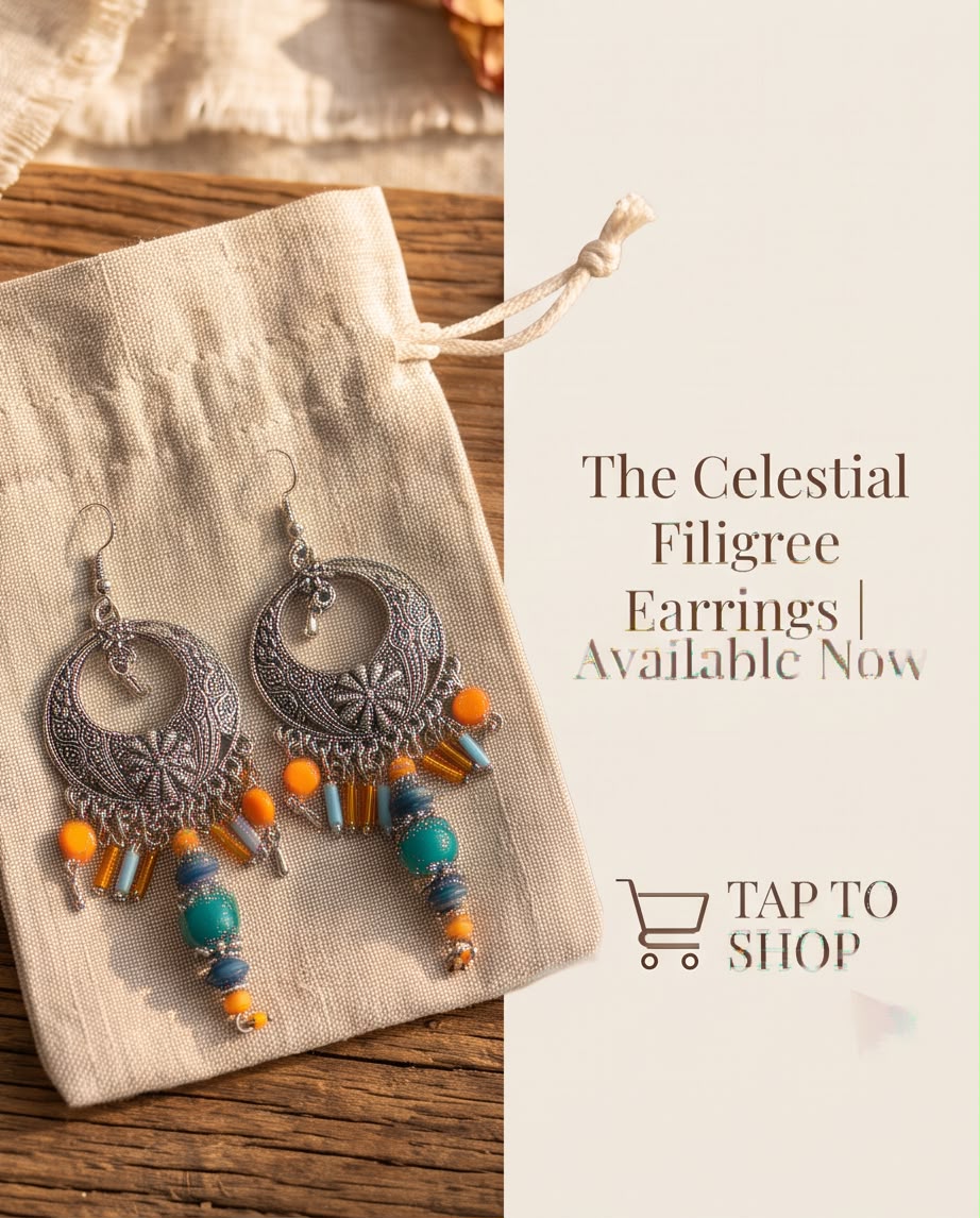 Boucle d'oreille Le Trésor d’Inanna