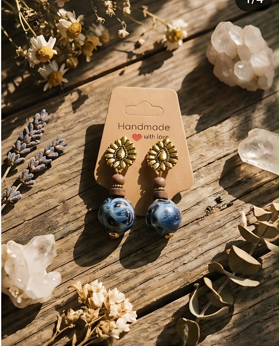 Boucle d'oreille La Nuit de Lilith