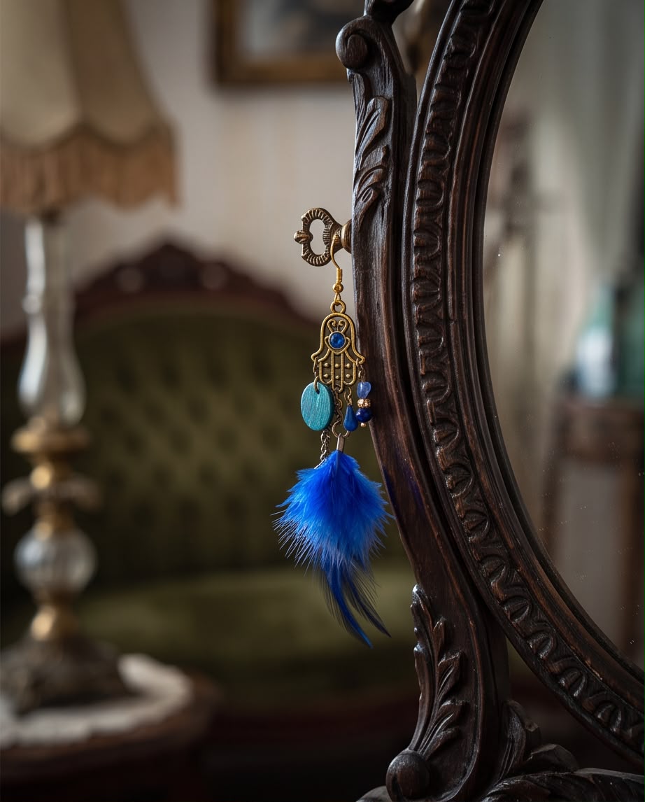 Boucle d'oreille guerisseuse