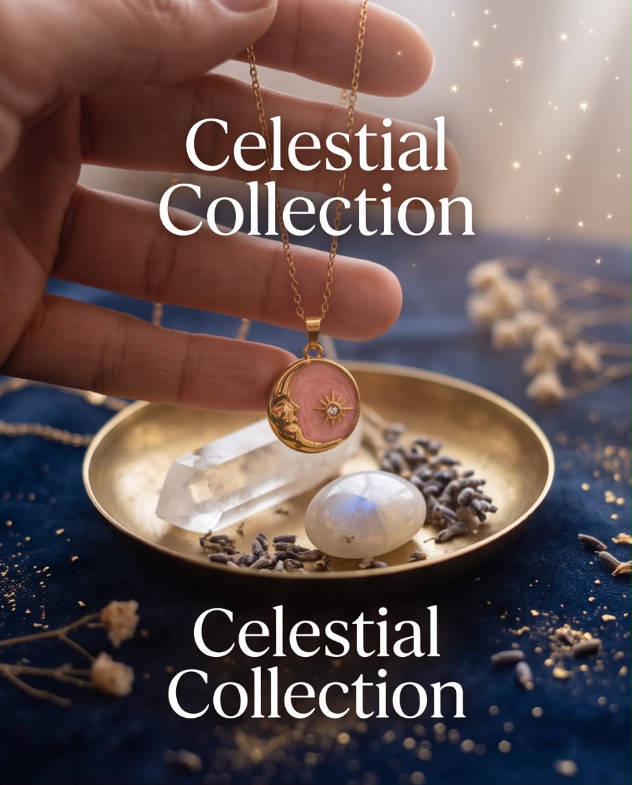 Collier Secret entre  Collier Lune et Soleil