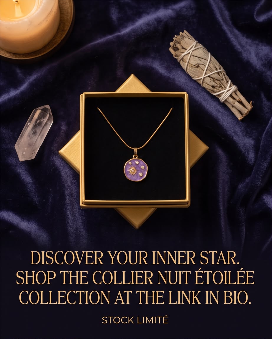 Collier Secret entre  Collier Lune et Soleil
