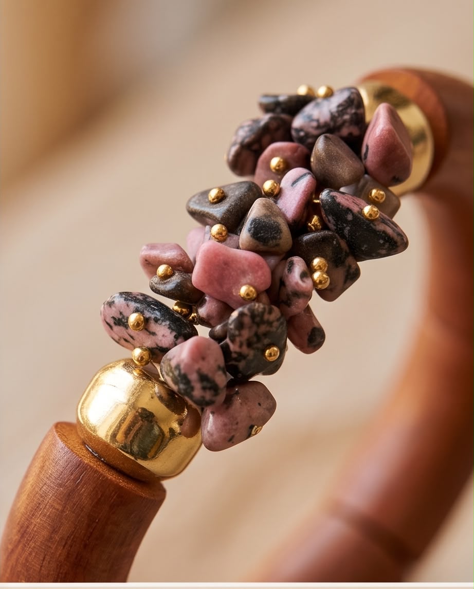 BRACELET La Beauté Rhodonite