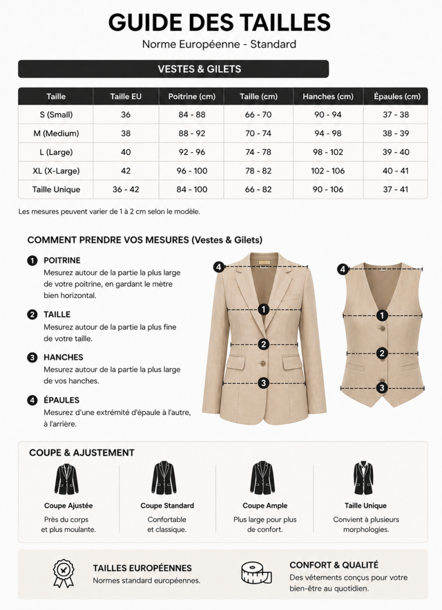 GILET EN FEUTRE A MOTIF UNI GRIS